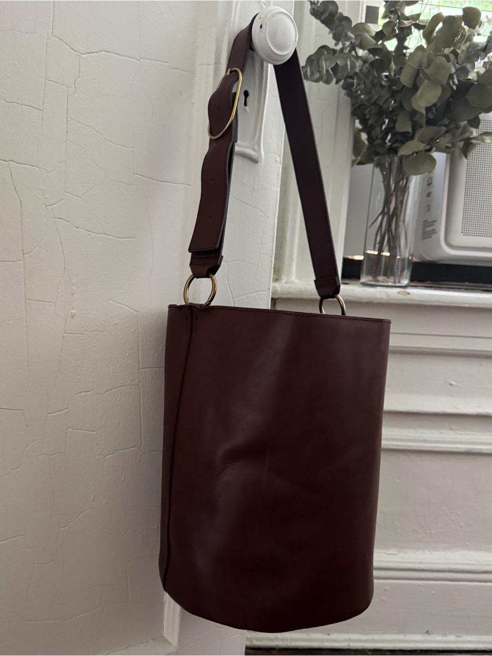 Madewell Leather Bucket Bag